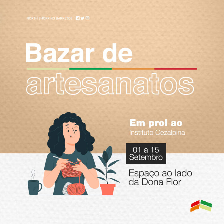 North Shopping Barretos divulga Bazar Solidário do mês de setembro