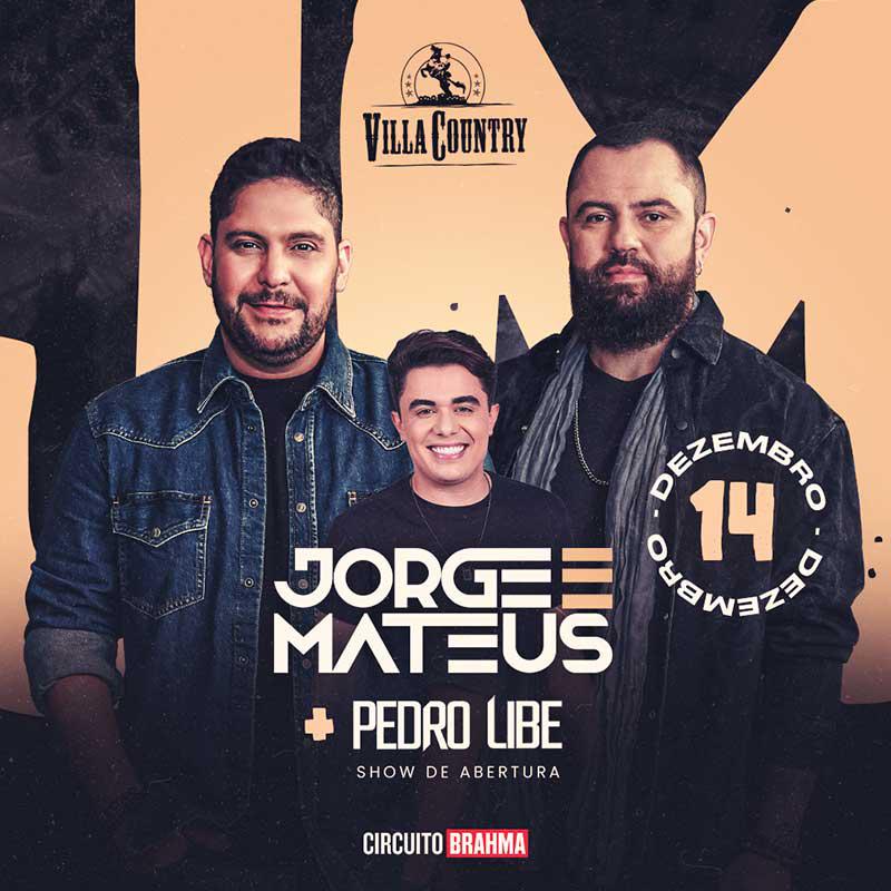 Jorge e Mateus em grande show no Villa Country