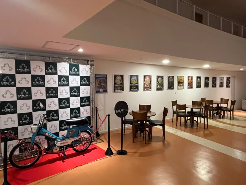 Exposição de motos antigas e mostra de cartazes do Barretos Motorcycles têm entradagratuita